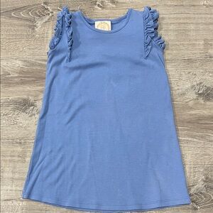 The Beaufort Bonnet Company Light Blue Cotton Top